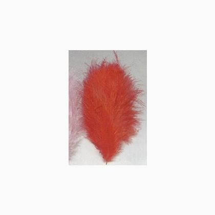 Piume 12 cm: colore rosso da Marianne Hobby - Piume - Charms, Perline,  Bottoni - Casa Cenina