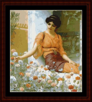 Godward - Fiori Estivi da Cross Stitch Collectibles - Schemi Punto Croce -  Schemi Punto Croce - Casa Cenina