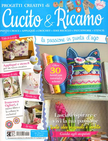 Libro cucito creativo Tilda: tre riviste shabby home e