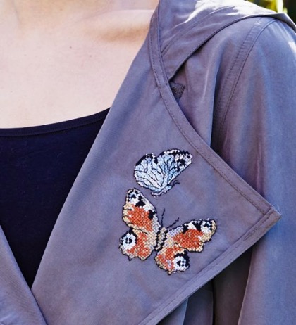 Kit Butterflies da Permin of Copenhagen - Altre Collezioni - Kit Punto  Croce Kit - Casa Cenina