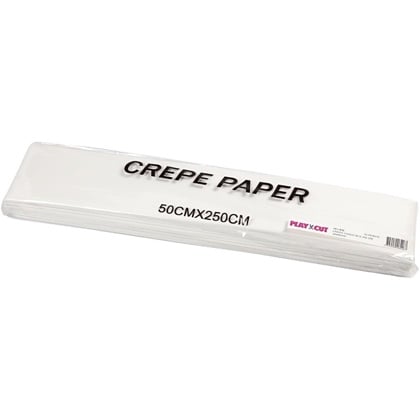 Carta crespa 50x250 - Bianco