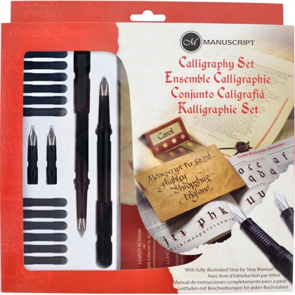 Set calligrafia da Manuscript Pen - Per Colorare e Dipingere - Decorazioni,  Carta, Colori - Casa Cenina