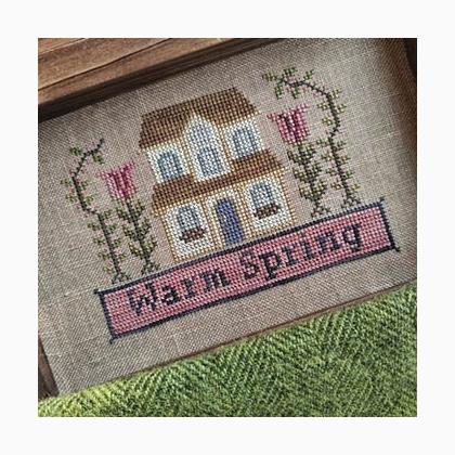 Happy Spring, Schema Punto Croce