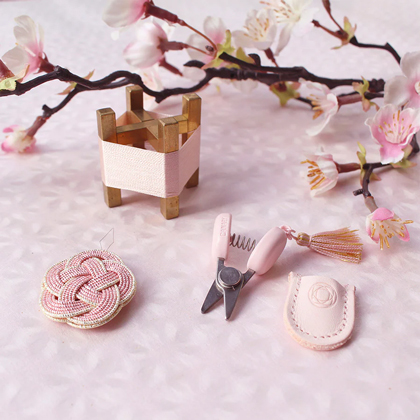 Set da cucito grande - Sakura da Cohana - Piccoli Accessori